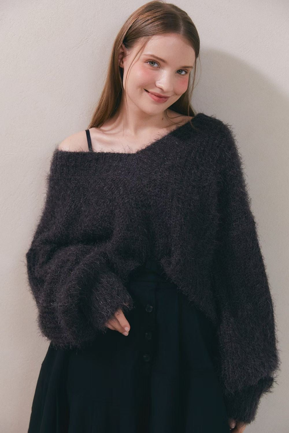 Fluffy Knit Wear