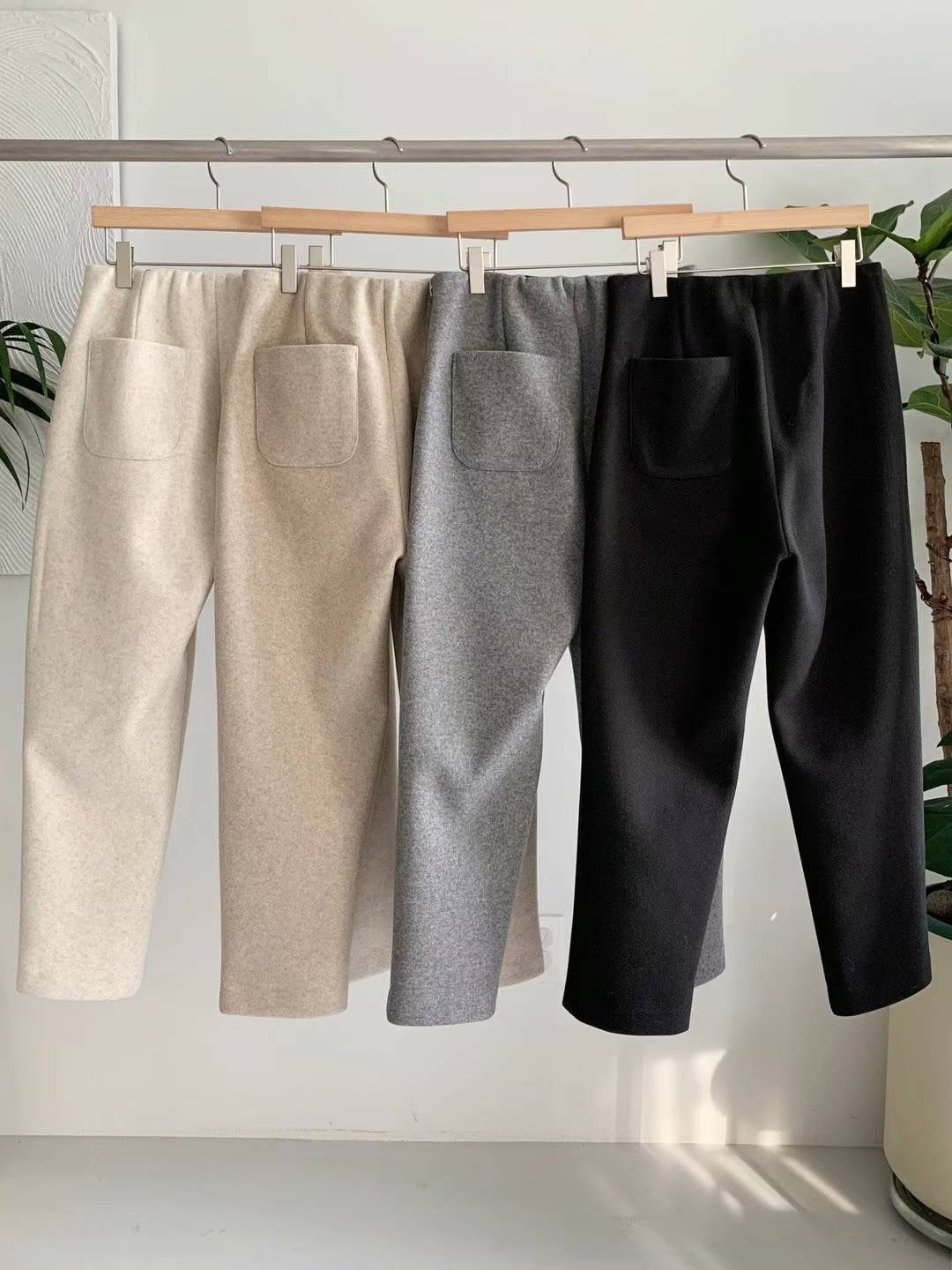 WOOL PANTS