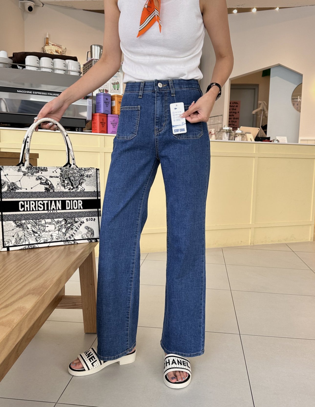 Elasticized Jeans 516