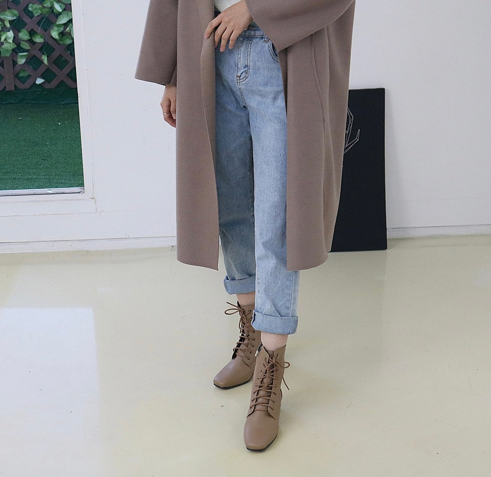 FUR-LINED COMBAT BOOT