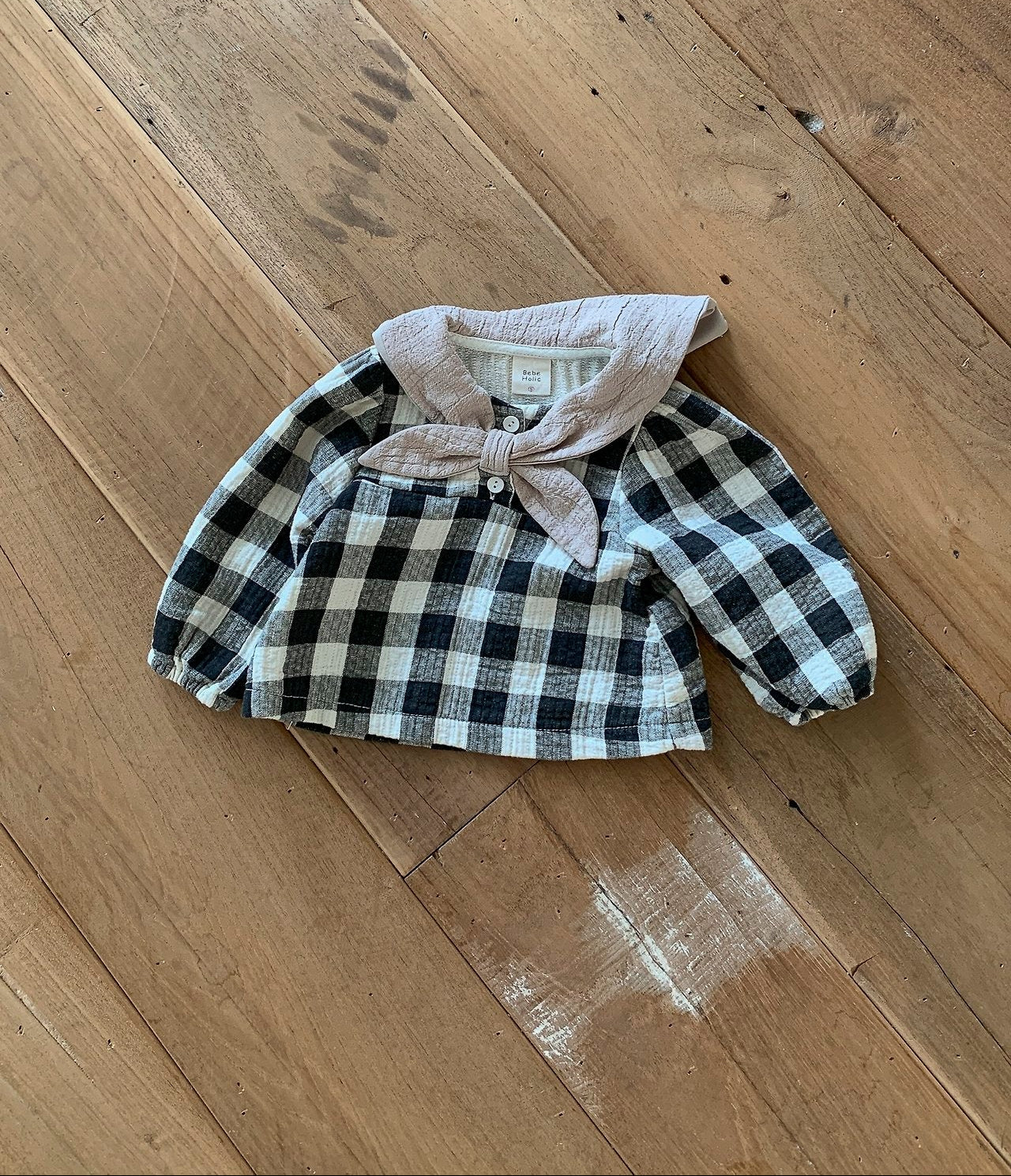 [BABY] CHECK SHIRT