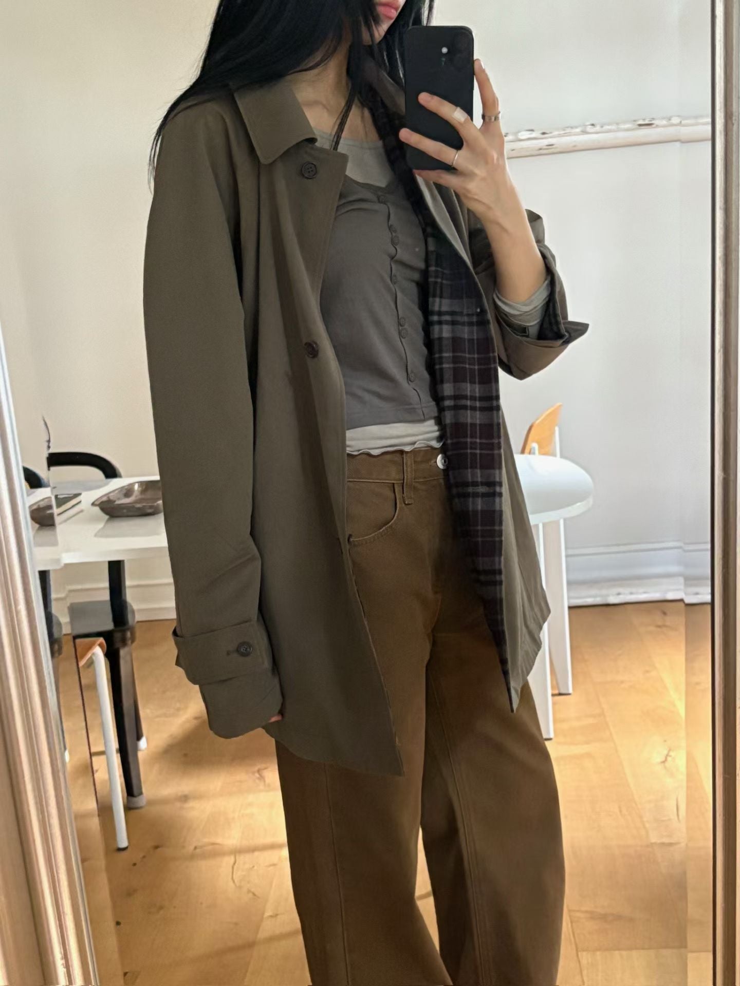 Reversible Trench Coat