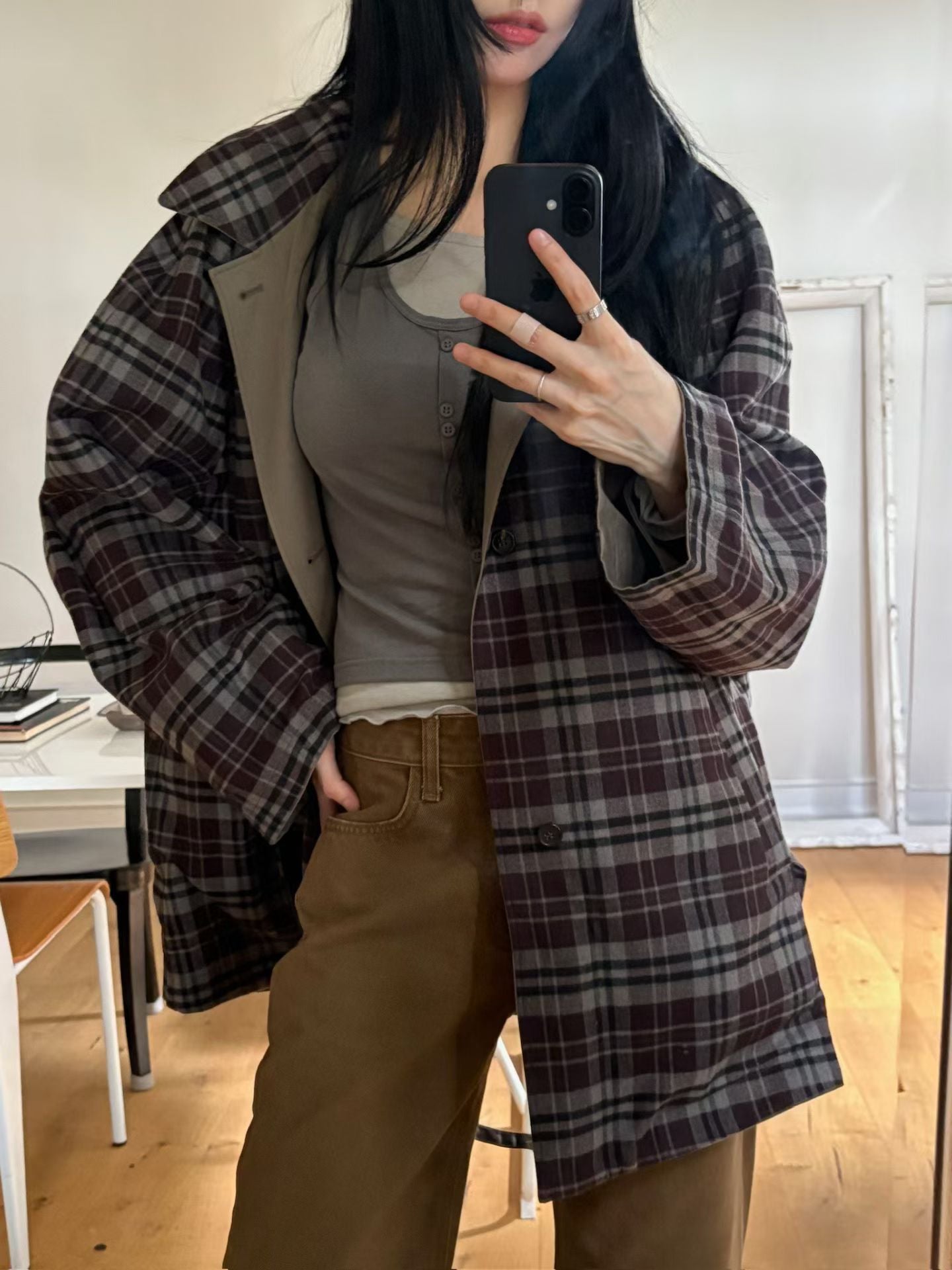 Reversible Trench Coat