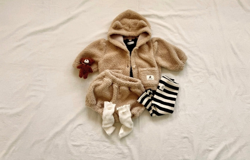 [Baby] Teddy Fleece Jacket