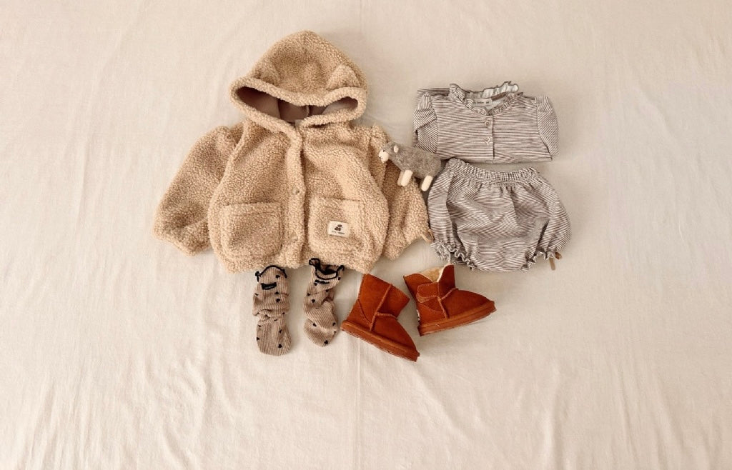 [Baby] Teddy Fleece Jacket