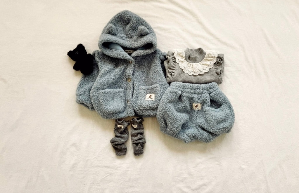 [Baby] Teddy Fleece Jacket