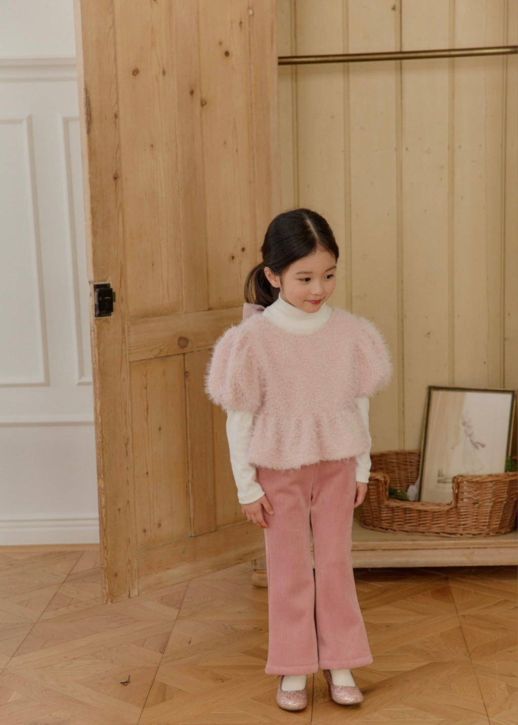 [KIDS] Corduroy bootcut pants