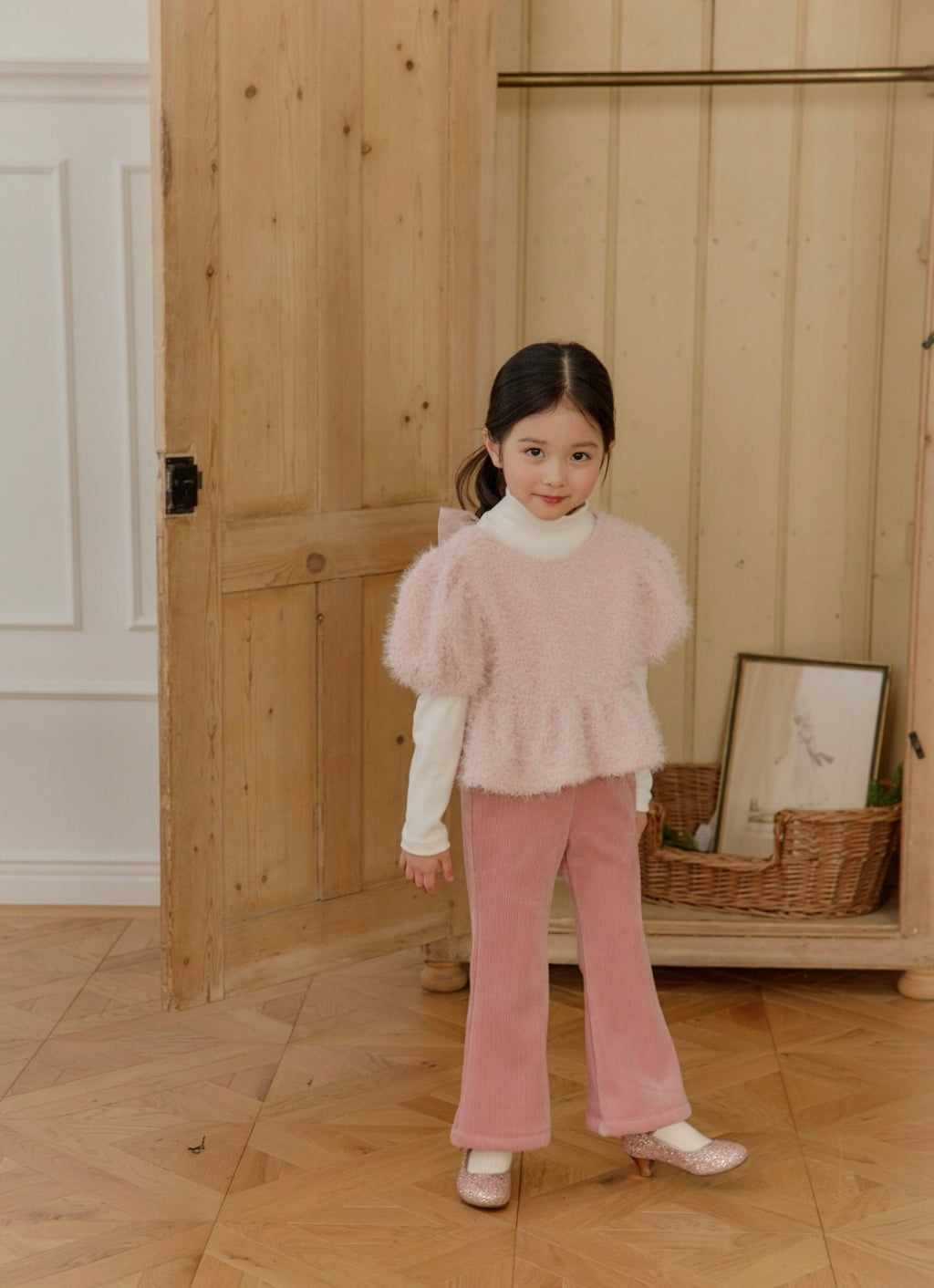 [KIDS] Corduroy bootcut pants