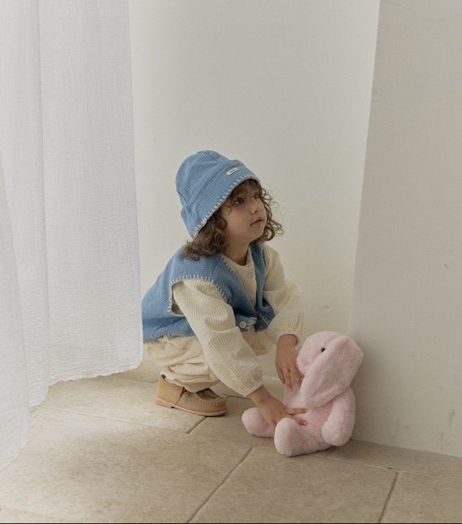 [KIDS] DENIM STYLE VEST