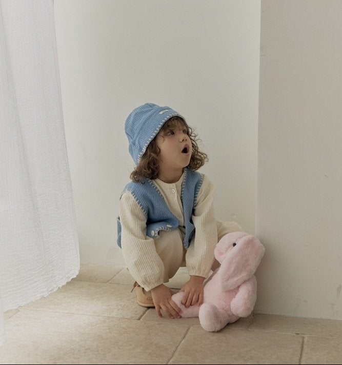 [KIDS] DENIM STYLE VEST