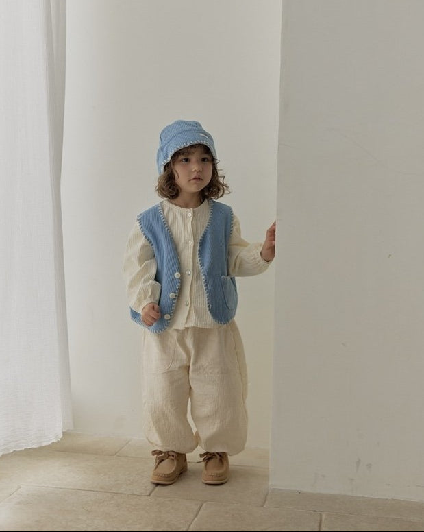 [KIDS] DENIM STYLE VEST