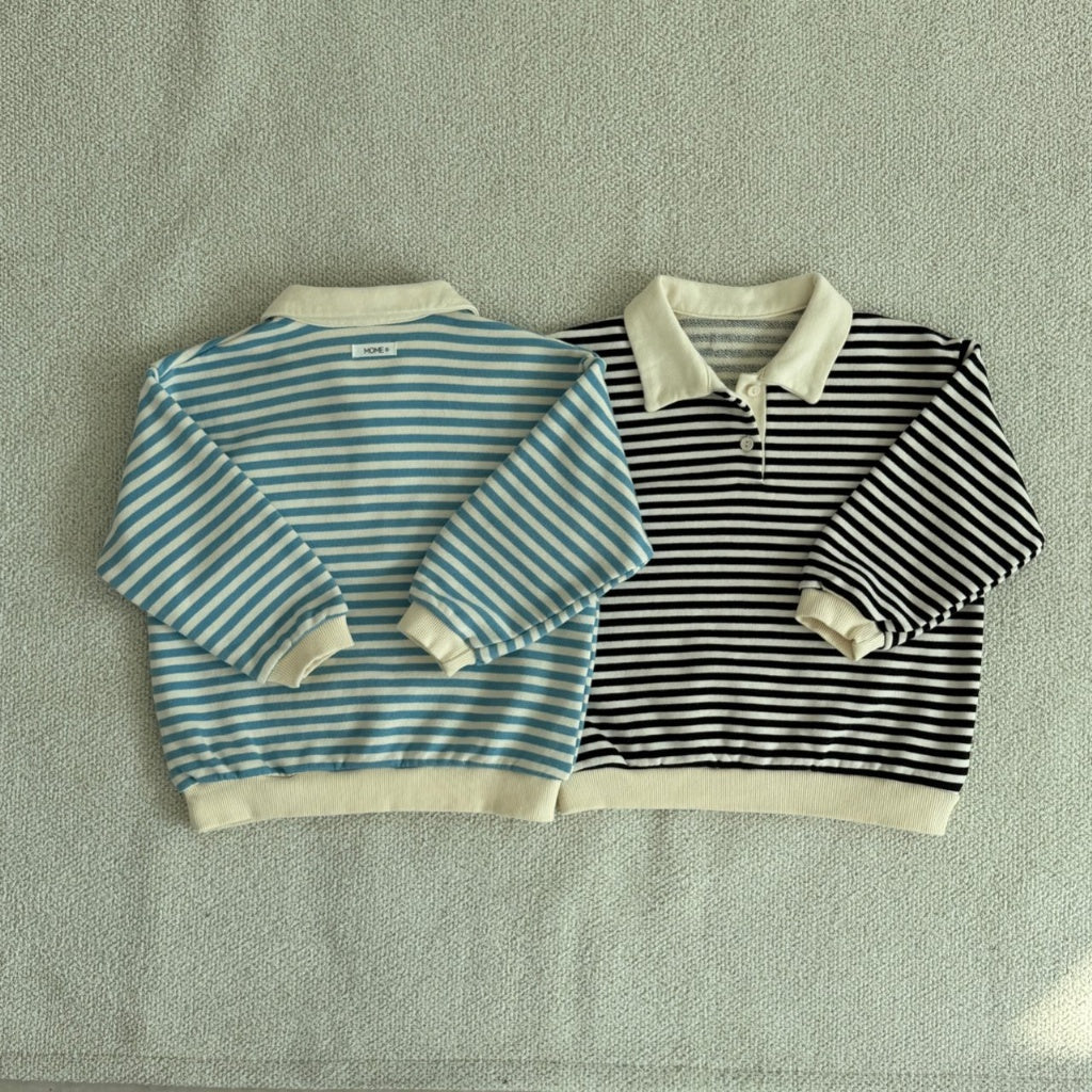 [KIDS] stripe sweatshirt