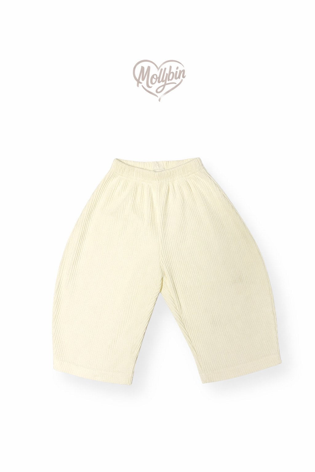 [KIDS] ribbed wide-leg pants