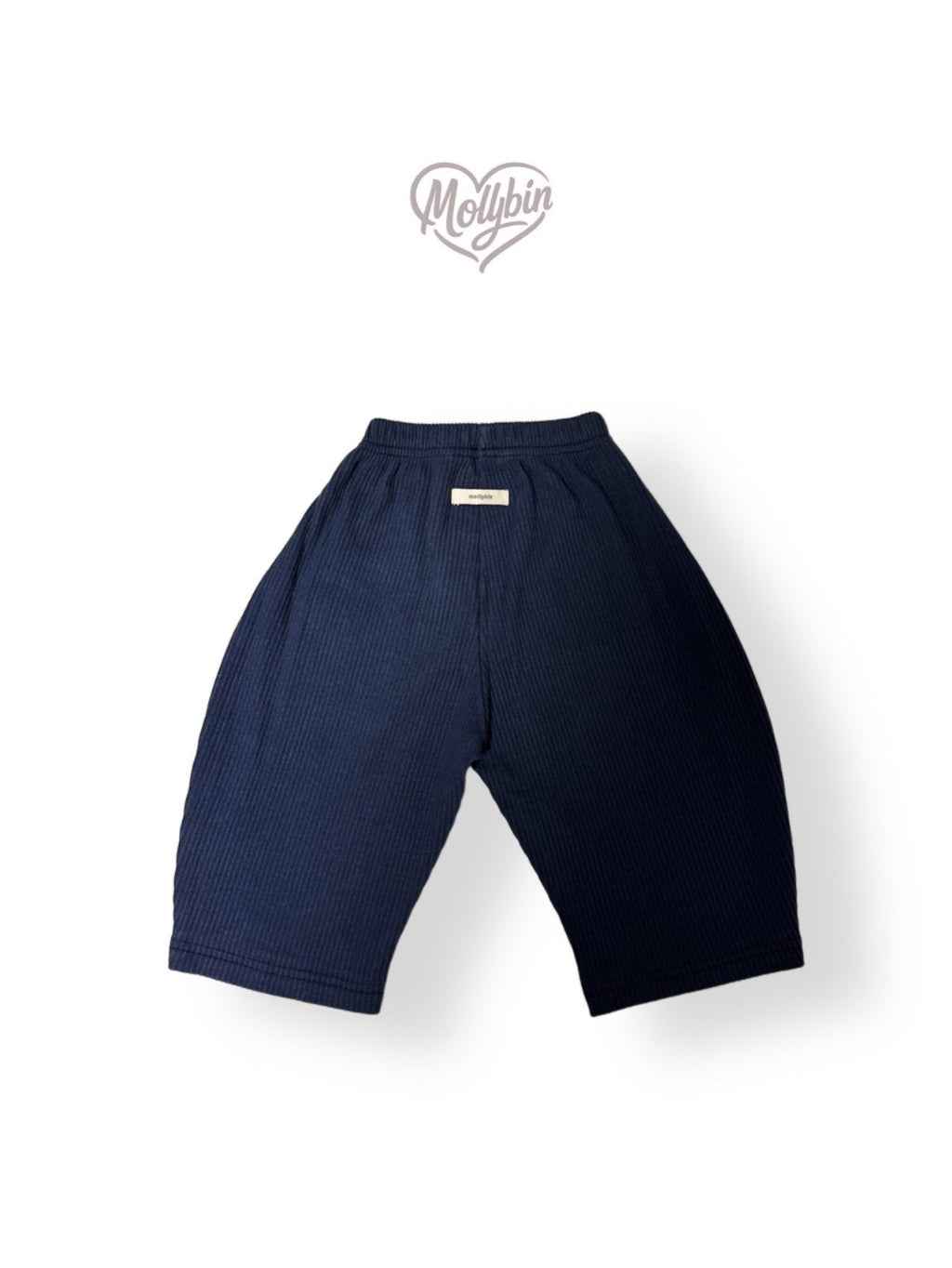 [KIDS] ribbed wide-leg pants