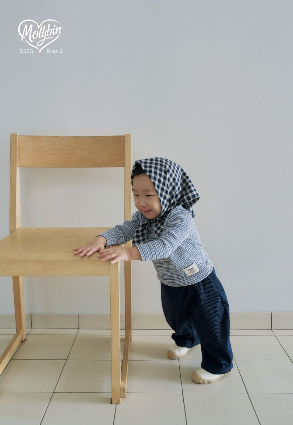 [KIDS] ribbed wide-leg pants