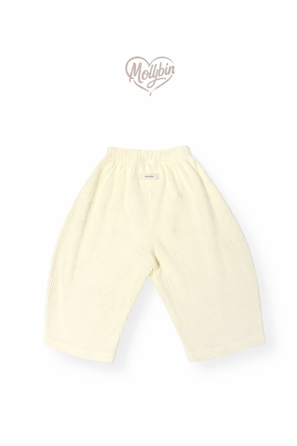 [KIDS] ribbed wide-leg pants