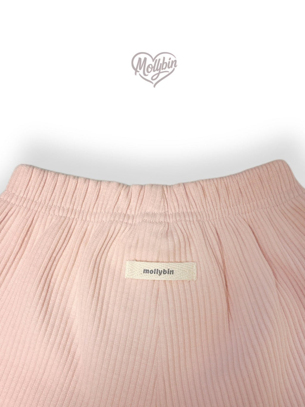 [KIDS] ribbed wide-leg pants
