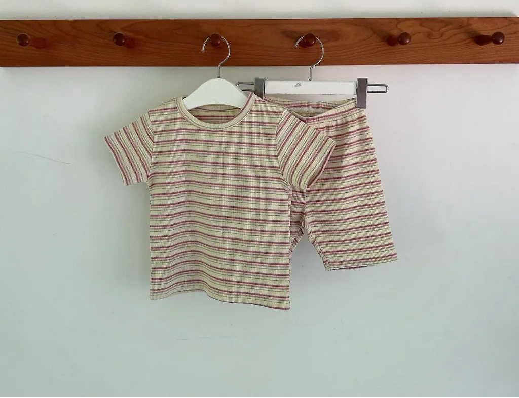 [KIDS] PAJAMA SET (STRIPE)