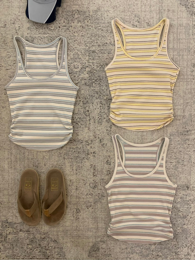 Striped Knit Set