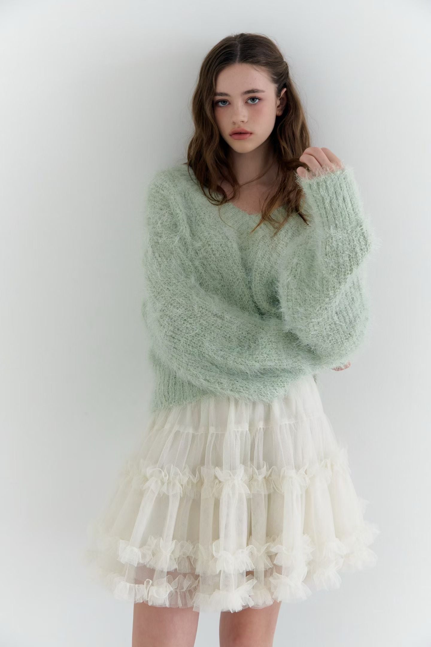 Fluffy Knit Wear