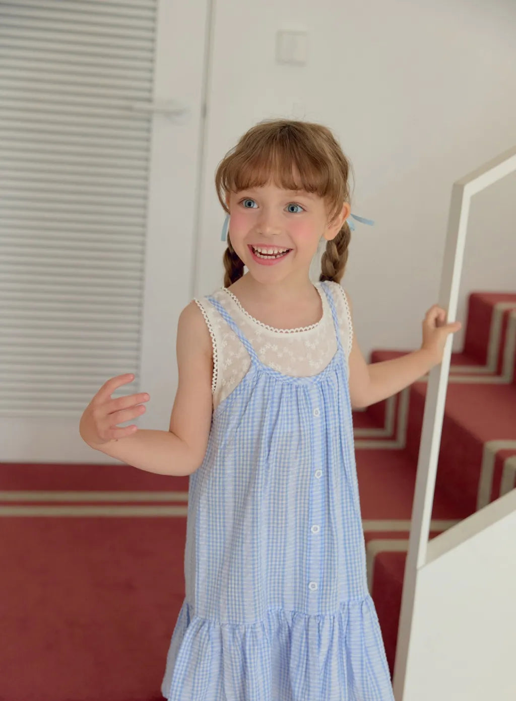 [KIDS] Layered Sleeveless Dress