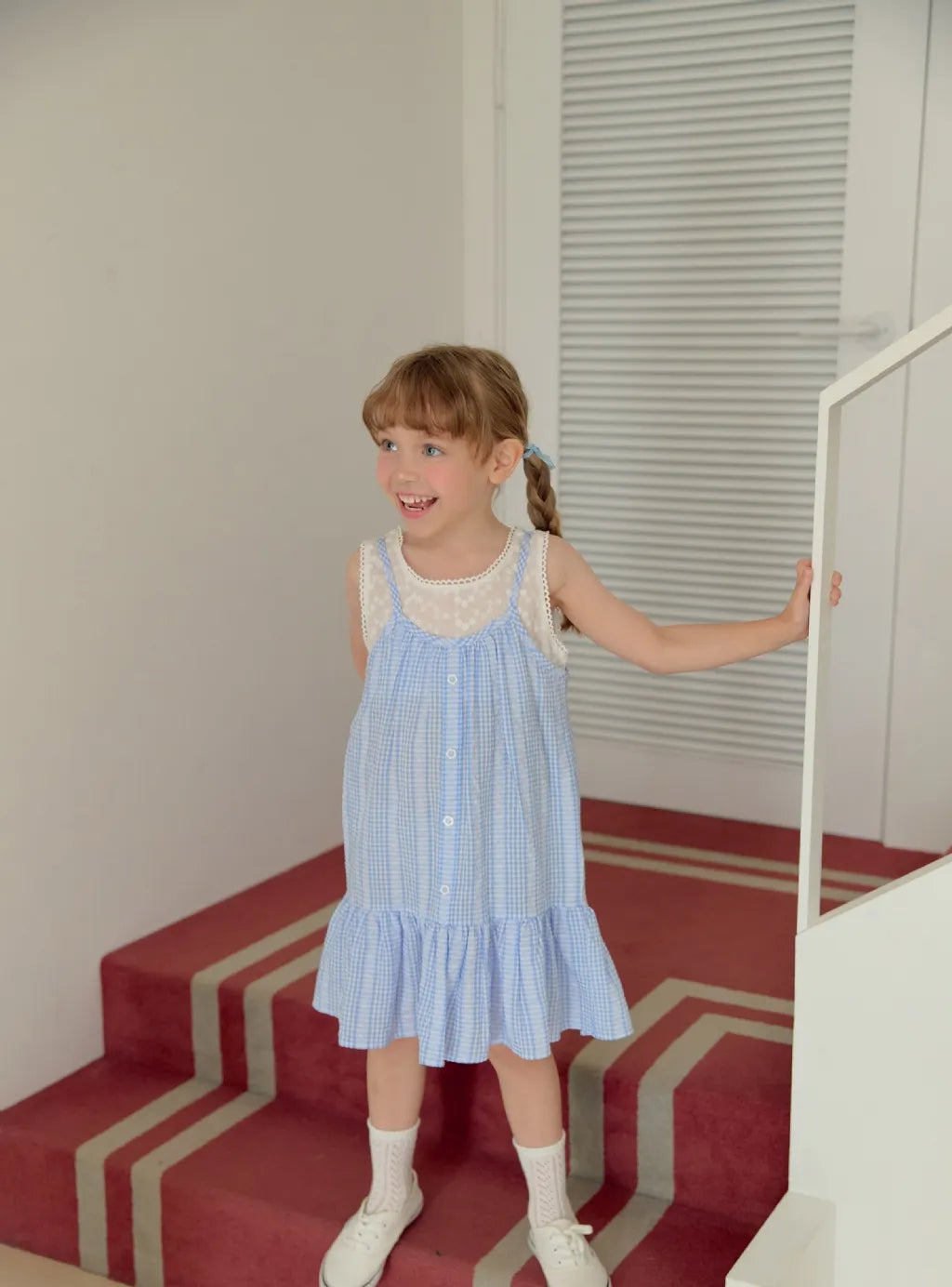 [KIDS] Layered Sleeveless Dress