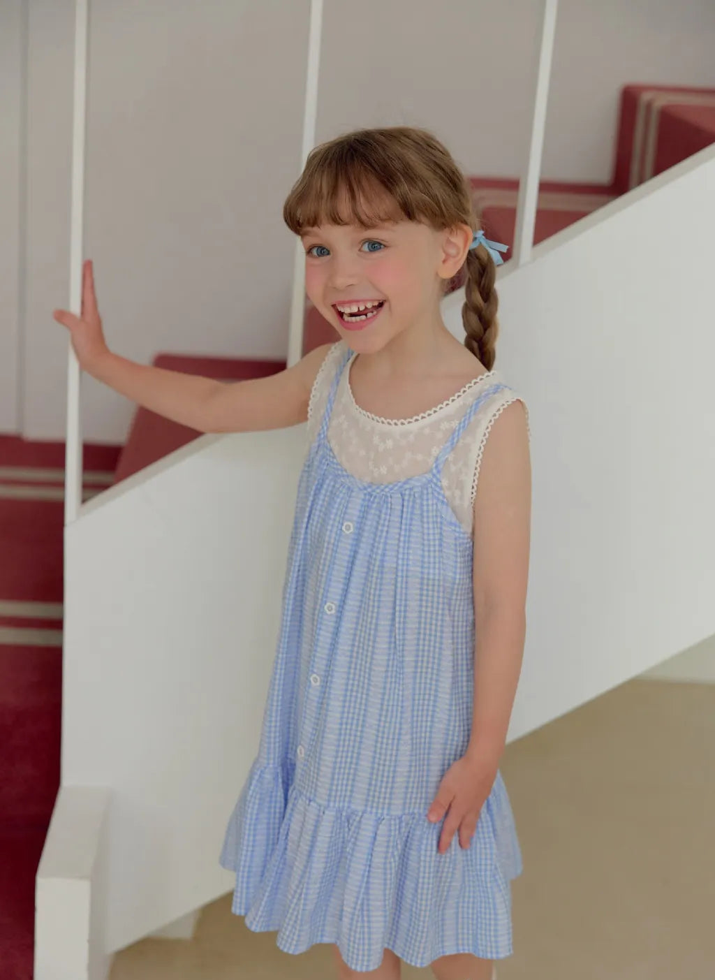 [KIDS] Layered Sleeveless Dress