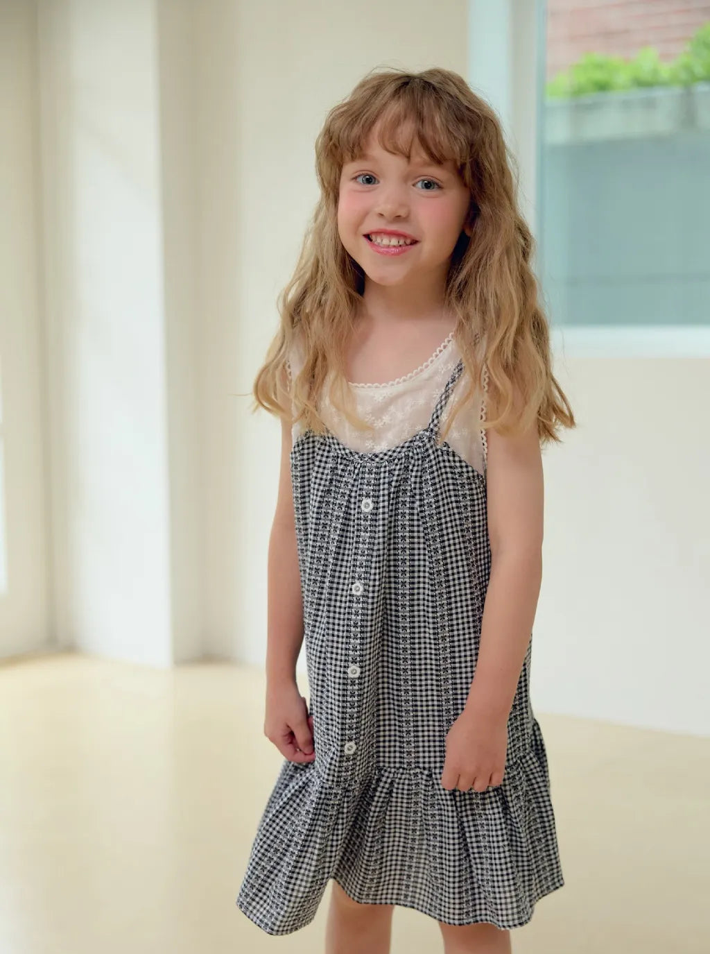[KIDS] Layered Sleeveless Dress