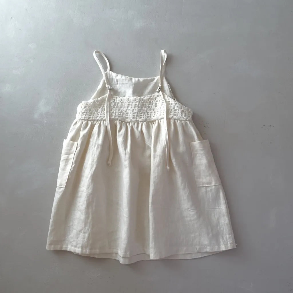 [KIDS] Crochet Pocket Sundress