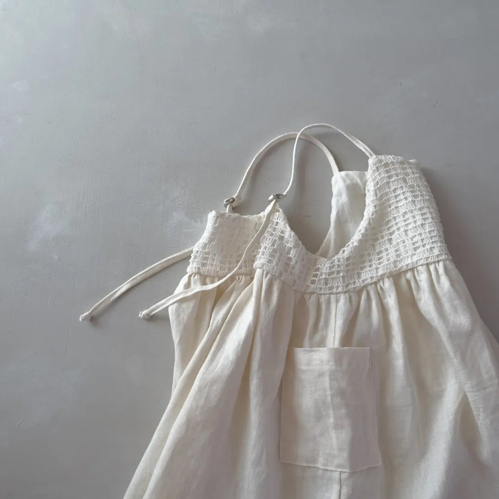 [KIDS] Crochet Pocket Sundress