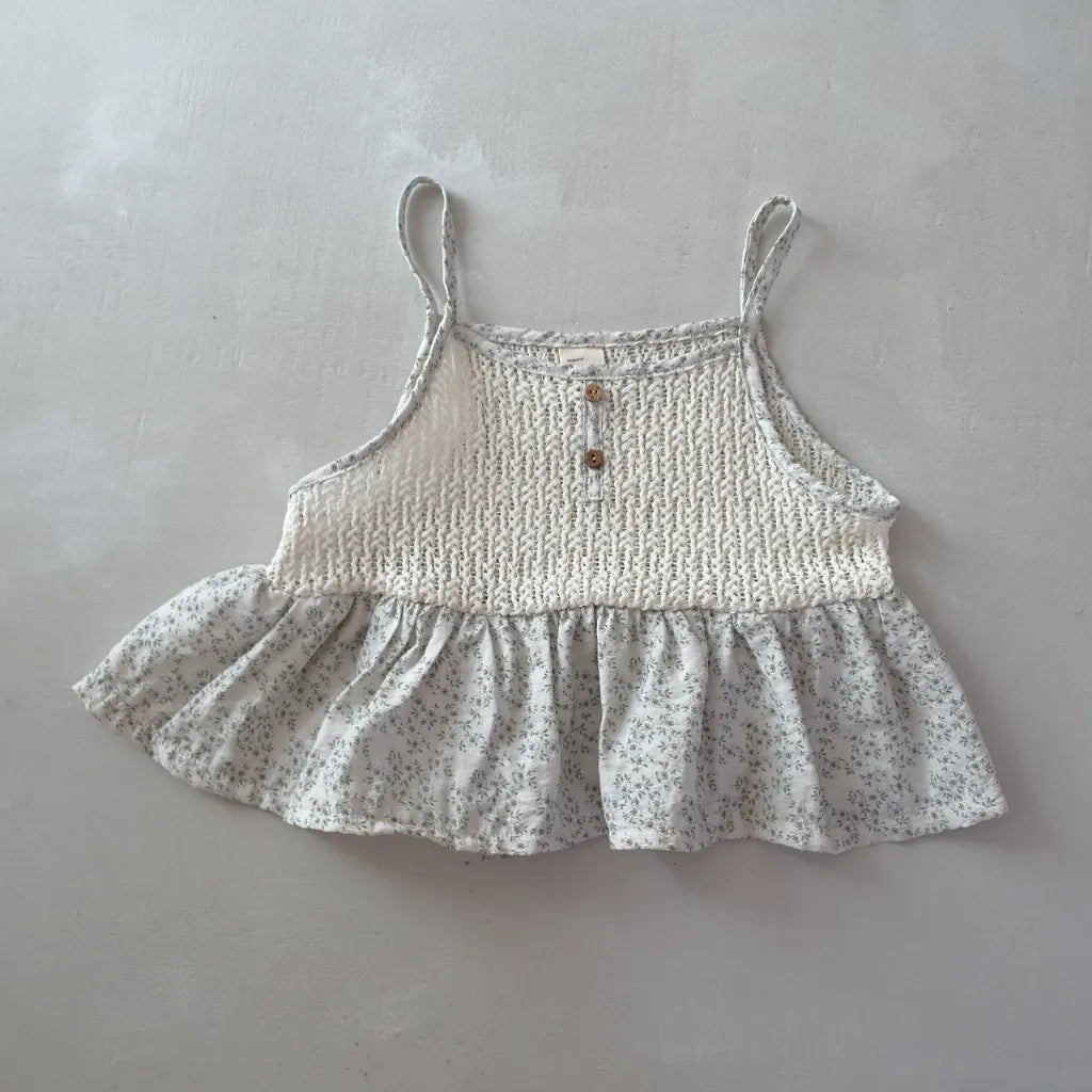 [KIDS] Daisy Floral Top