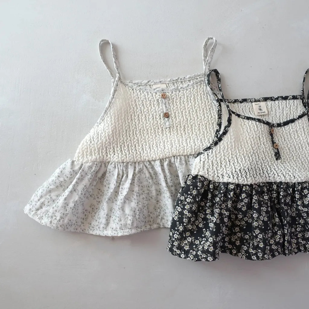 [KIDS] Daisy Floral Top