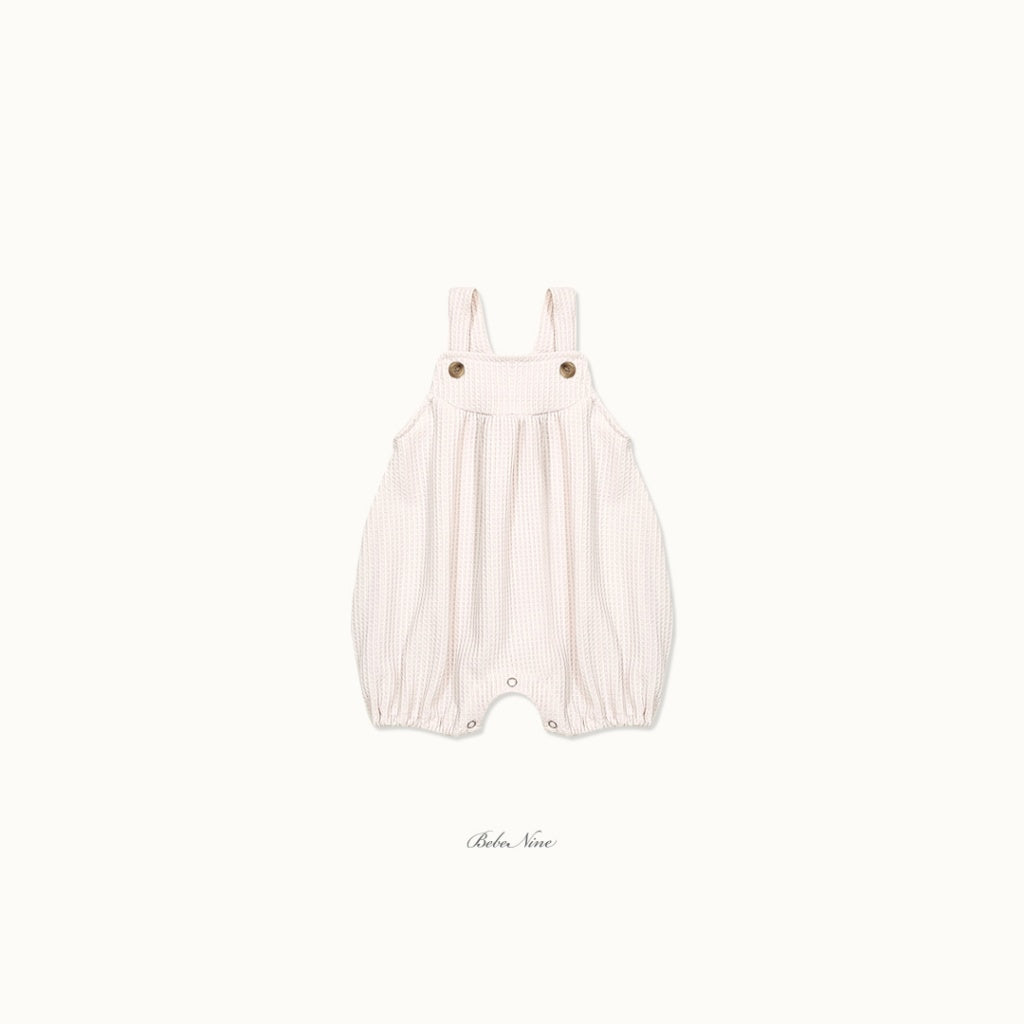 [BABY] Waffle Bubble Overalls