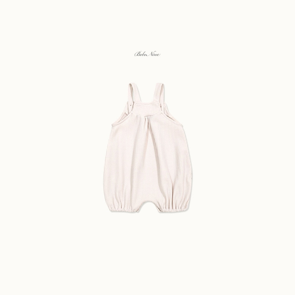 [BABY] Waffle Bubble Overalls