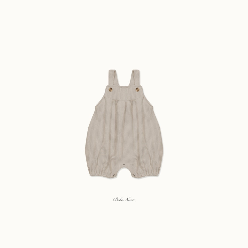 [BABY] Waffle Bubble Overalls