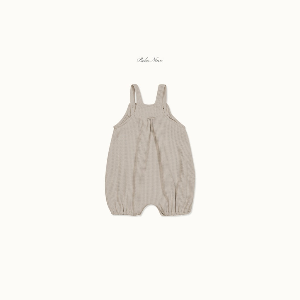 [BABY] Waffle Bubble Overalls