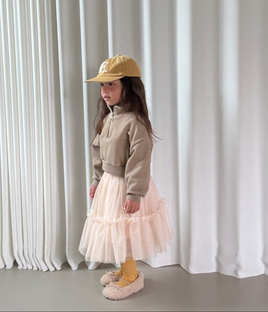 [kids] Layered Ruffle Tulle Skirt
