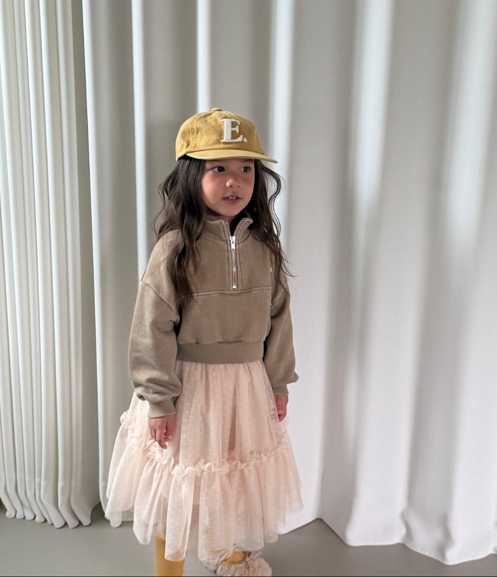 [kids] Layered Ruffle Tulle Skirt