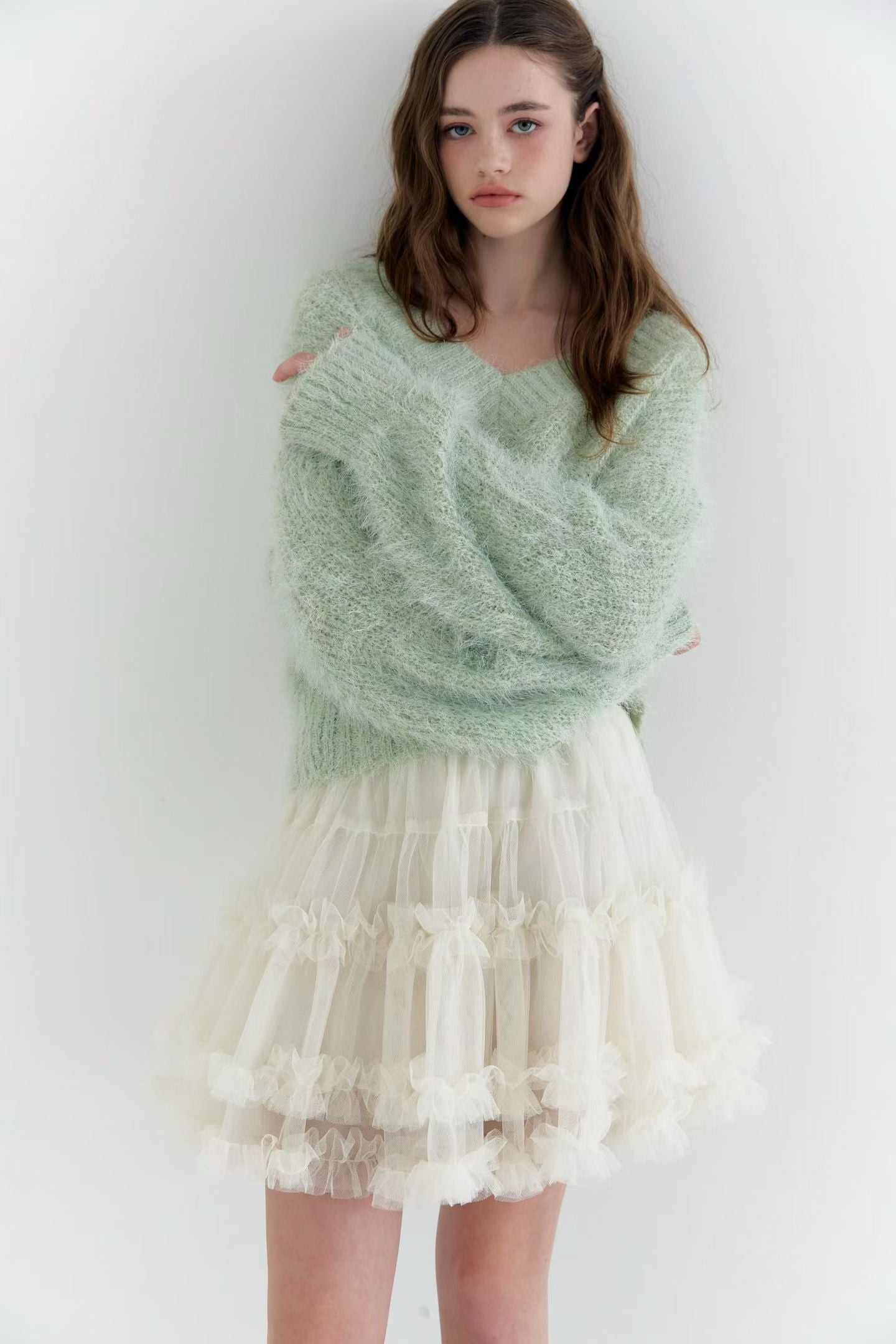 Fluffy Knit Wear