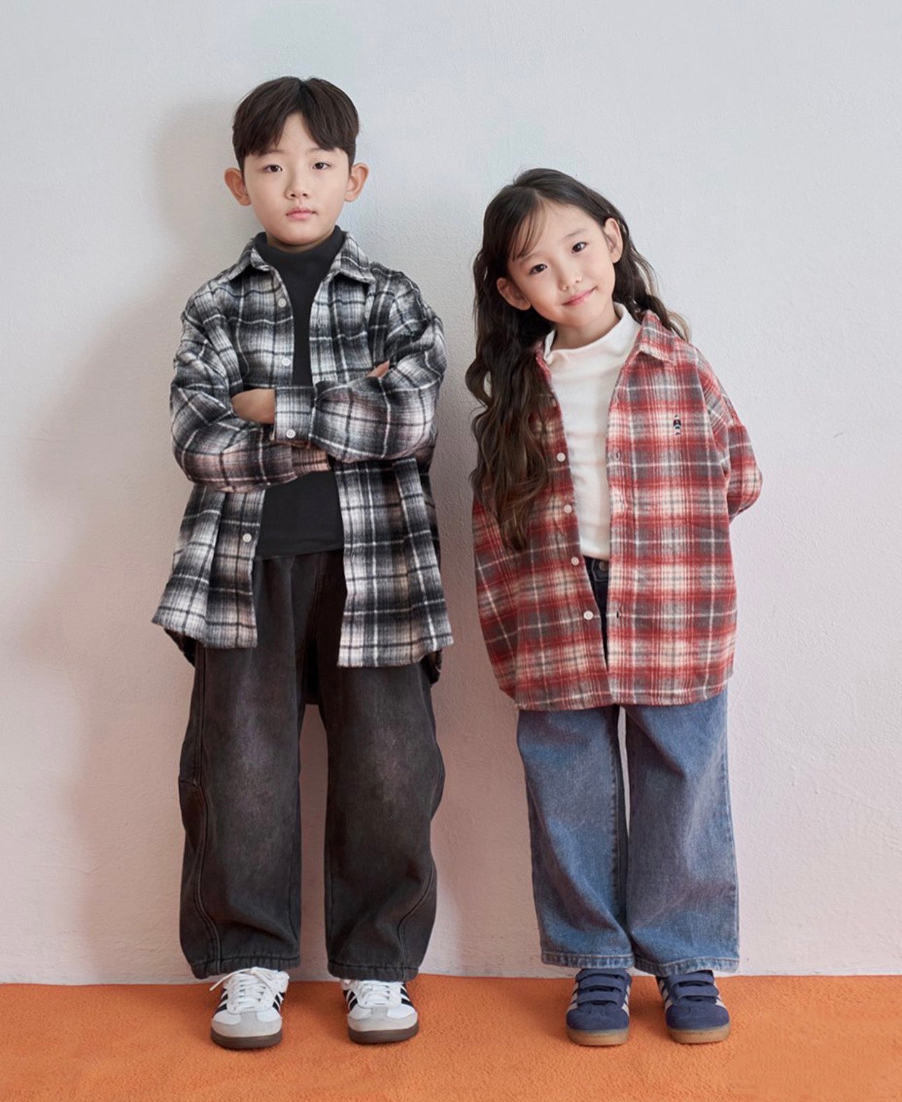 [KIDS] Brushed Fleece Denim Jeans