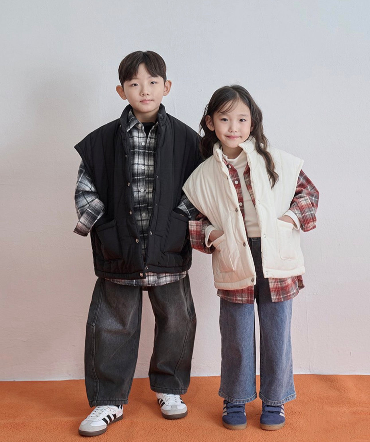 [KIDS] Brushed Fleece Denim Jeans