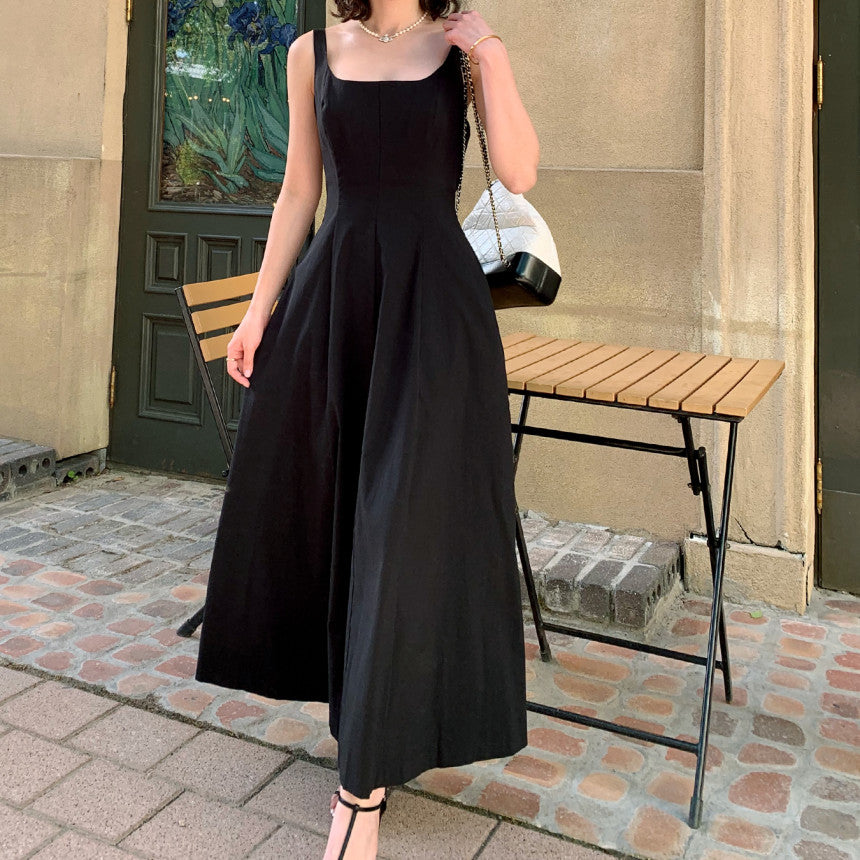U NECK DRESS