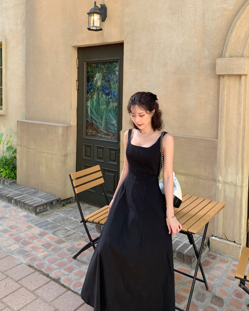 U NECK DRESS