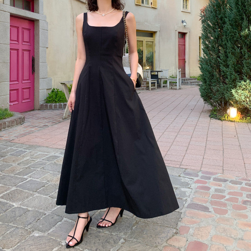 U NECK DRESS