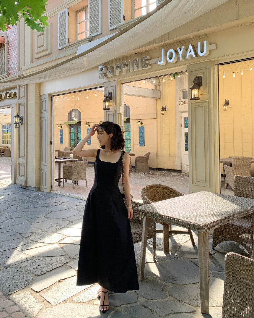 U NECK DRESS