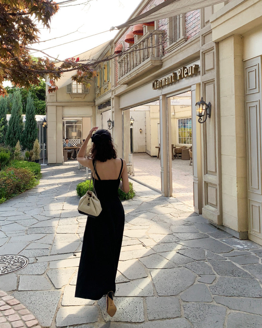 U NECK DRESS