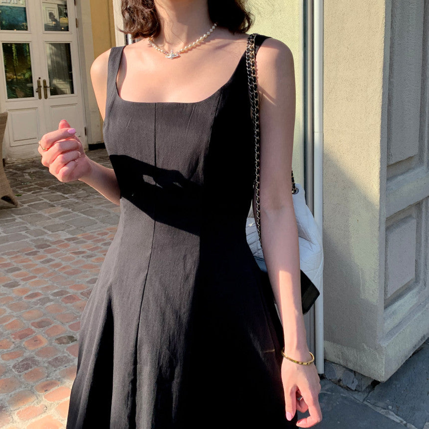 U NECK DRESS