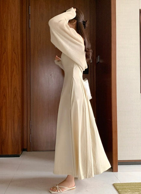U NECK DRESS