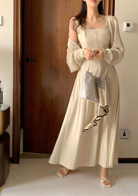 U NECK DRESS
