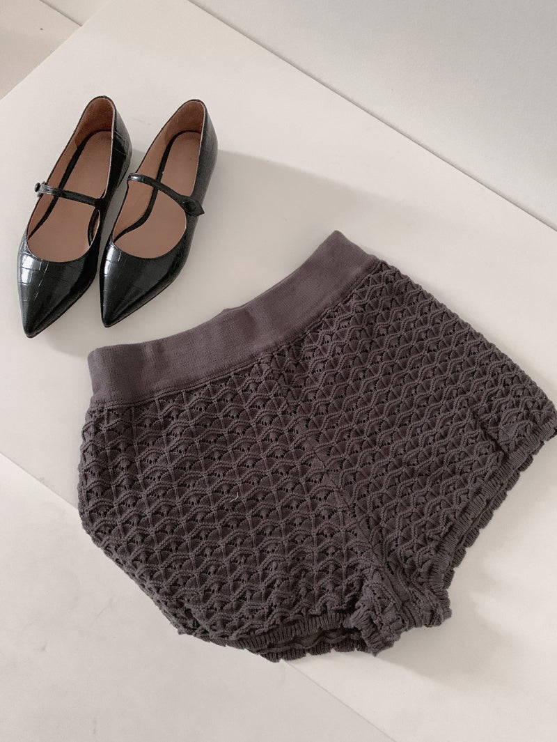 cardigan + shorts set